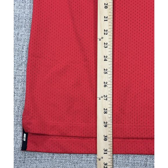 Nike SB Shirt Mens XL Red Dri-FIT Mesh Jersey 18 Skate AJ2249-688 FLORF 2018 - Picture 4 of 14